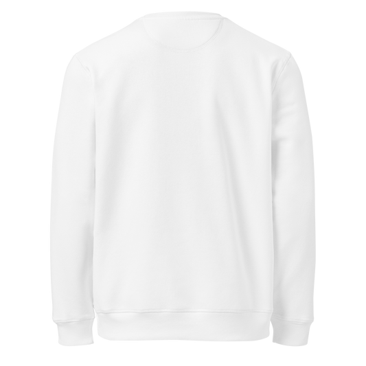 Felpa Girocollo Bianca